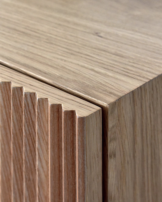 Egil TV cabinet in natural oak