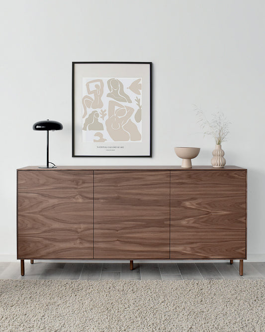 AREN sideboard in light walnut