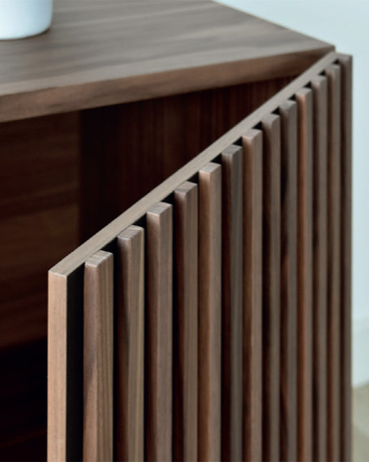 ERIK light walnut sideboard