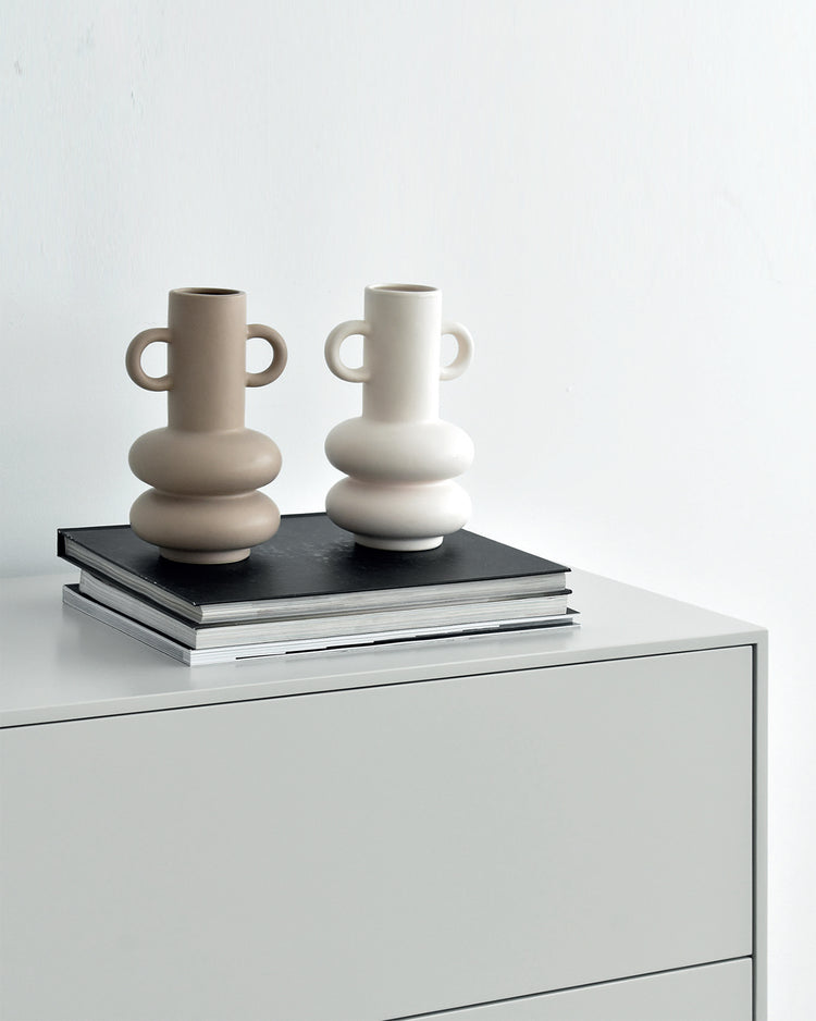 AREN sideboard in off-white lacquer