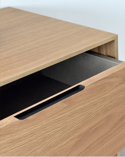 AREN TV cabinet in natural oak