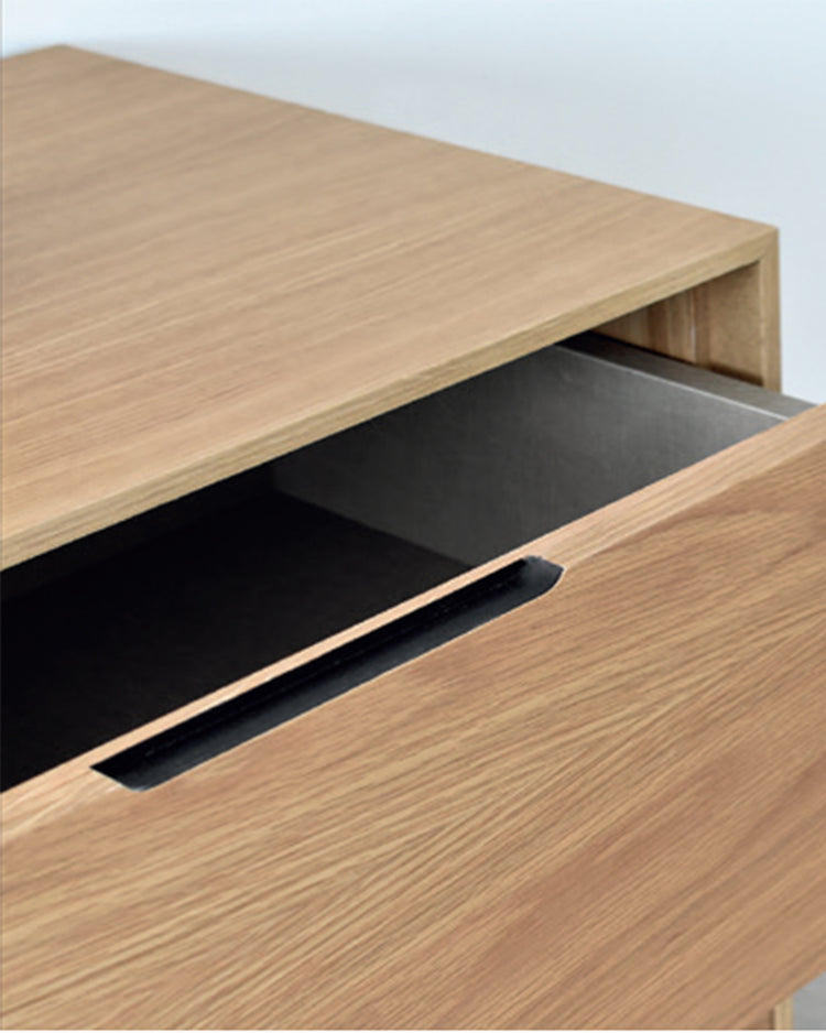 AREN TV cabinet in natural oak