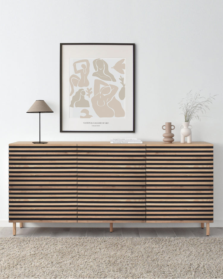 HAAKON light oak sideboard