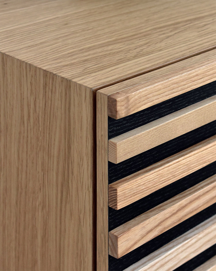 HAAKON light oak sideboard