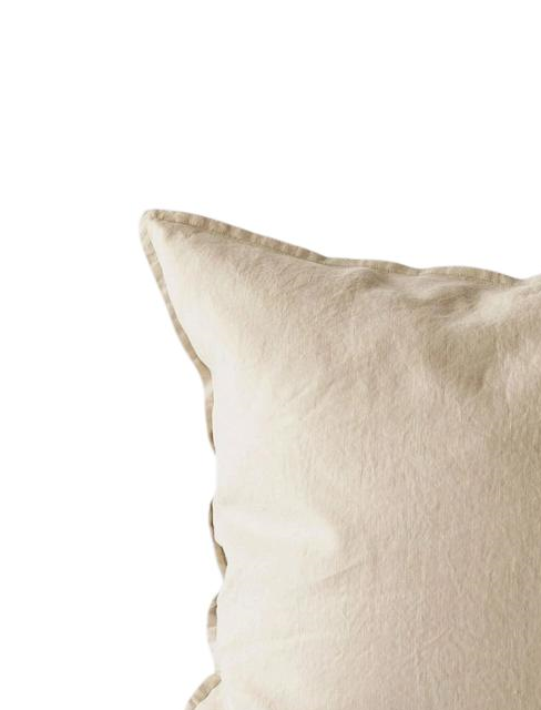 Kira cushion cover 50x50 cm plain cream
