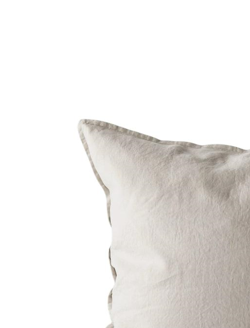 Kira cushion cover 50x50 cm plain ecru