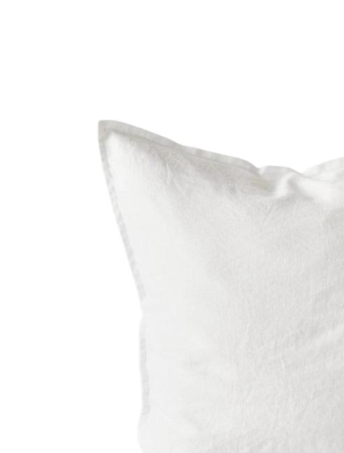 Kira cushion cover 50x50 cm plain white