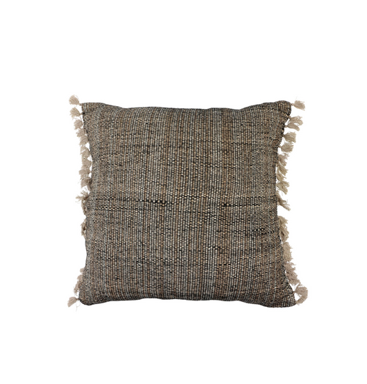 Gisele 45x45 cushion, toasted grey
