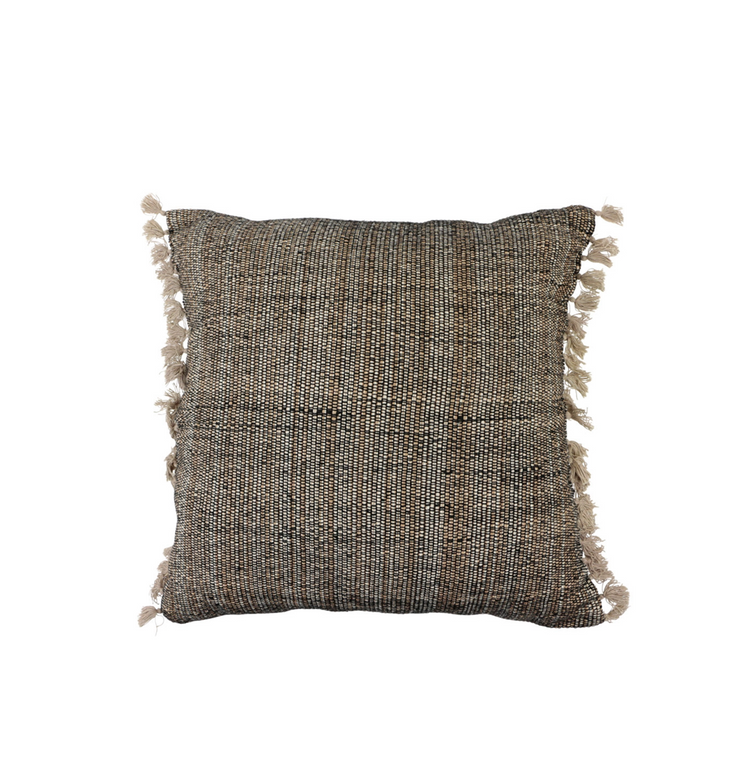 Gisele 45x45 cushion, toasted grey