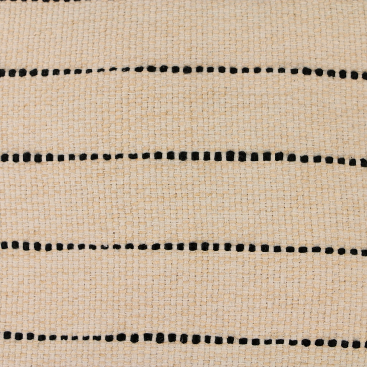 45x45 Stripe cushion, tan