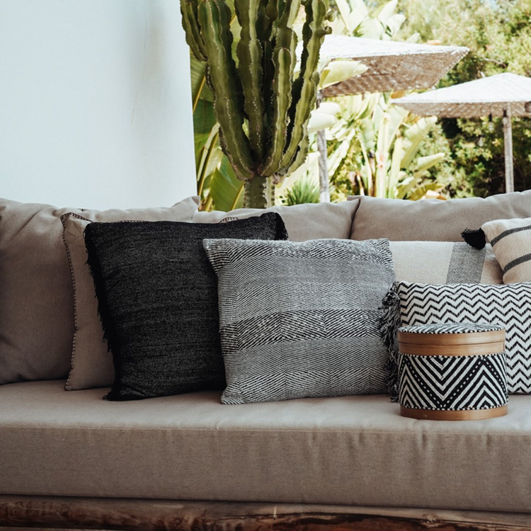 Avika cushion 45x45, grey