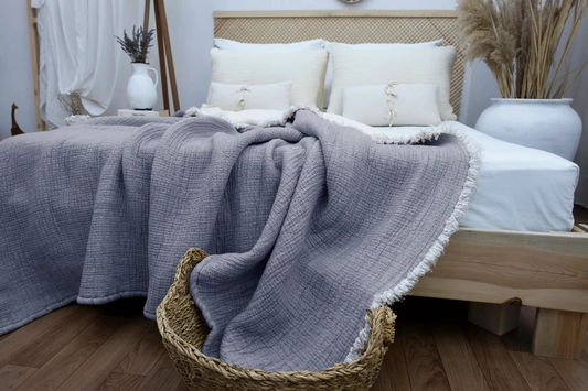 ELO BLUE 6-Layer Extra Large Anti-Allergy Blanket