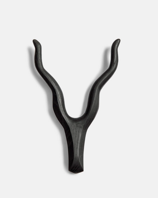 Black Kudu Head Animal Head Wall Decor, Handmade Farmhouse Decor