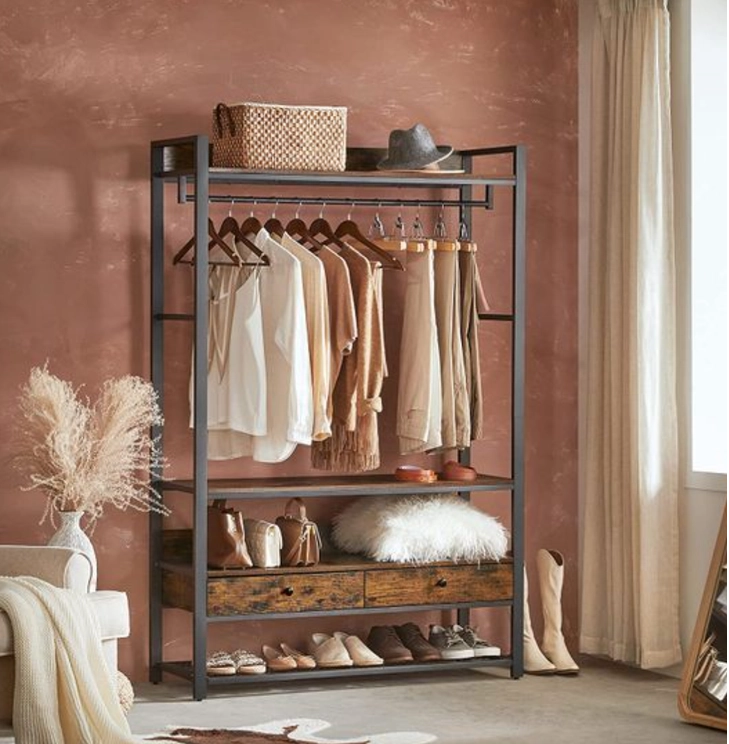 Armario Nancy's Jaffa, perchero industrial