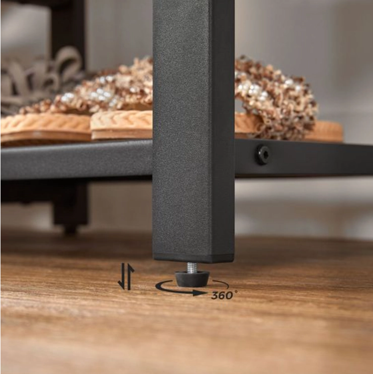 Estante para ropa Nancy's Dill, armario industrial con 2 cajones