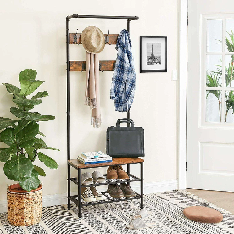 Estante de armario con perchero Nancy's zapatero industrial