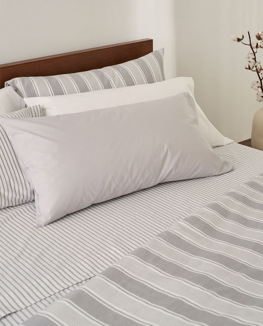 Pillowcase COTTON 200 threads Grey