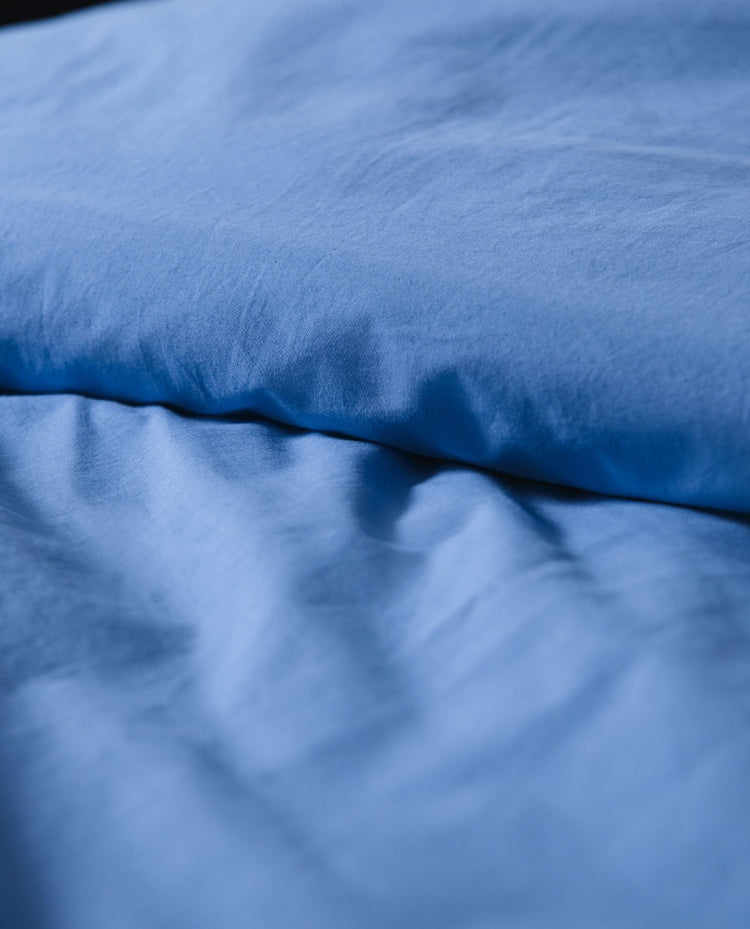 COTTON 200 thread count duvet cover Blue