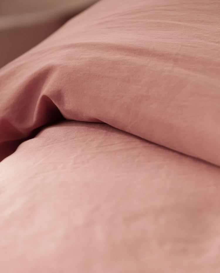 SAHARA Matte Pink Duvet Cover