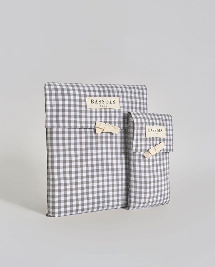 ARAN Grey Duvet Cover