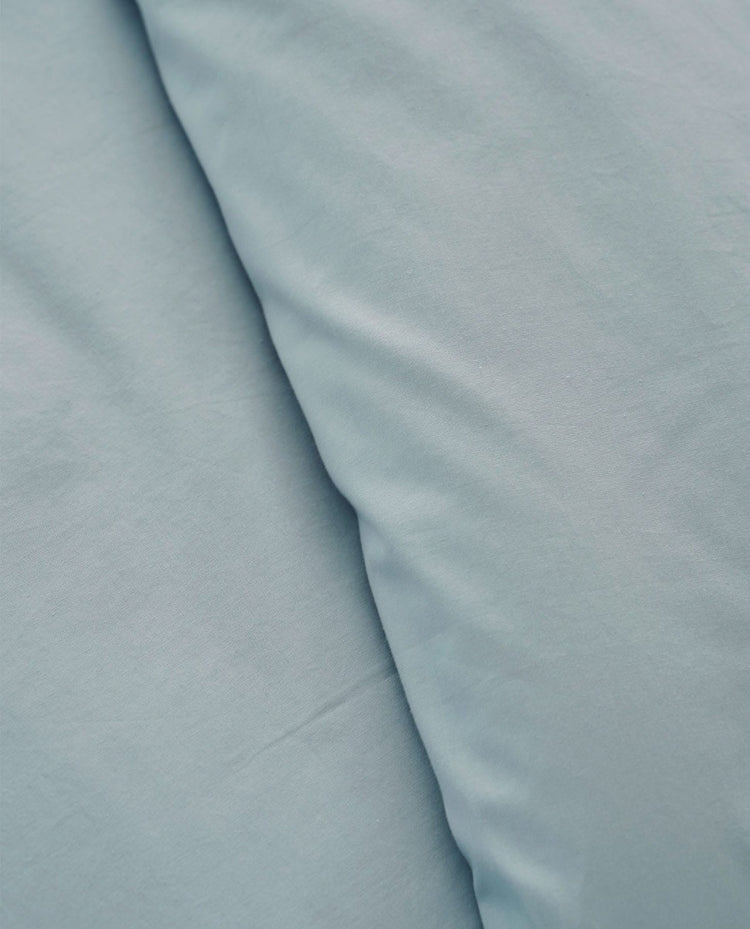 COTTON 200 thread count Aqua Duvet Cover