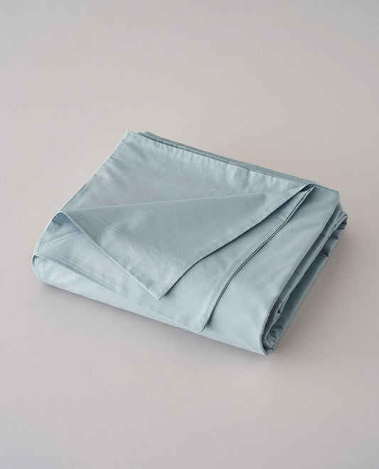 COTTON 200 thread count Aqua Duvet Cover