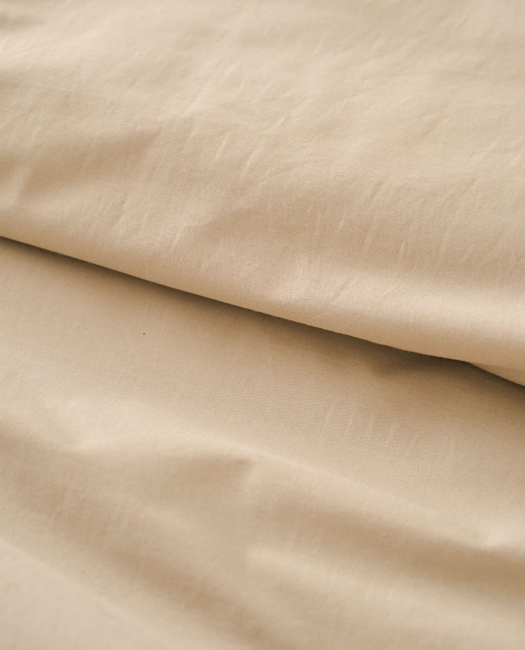 COTTON 200 thread count duvet cover Beige
