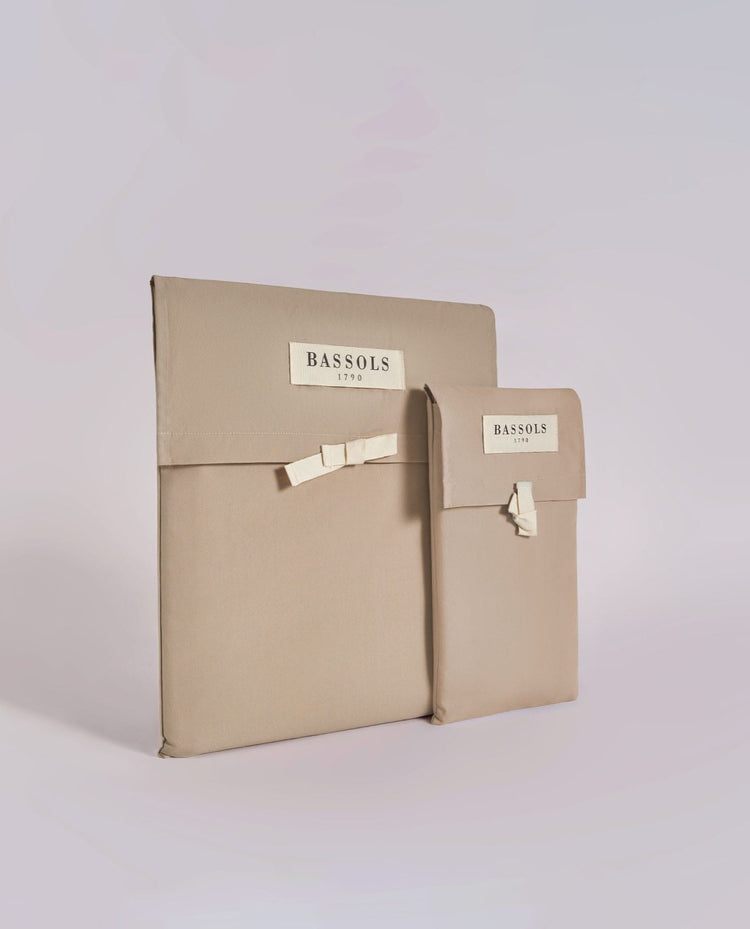 COTTON 200 thread count duvet cover Beige