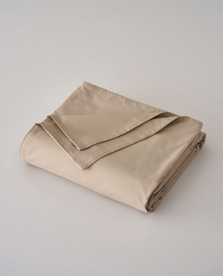 COTTON 200 thread count duvet cover Beige