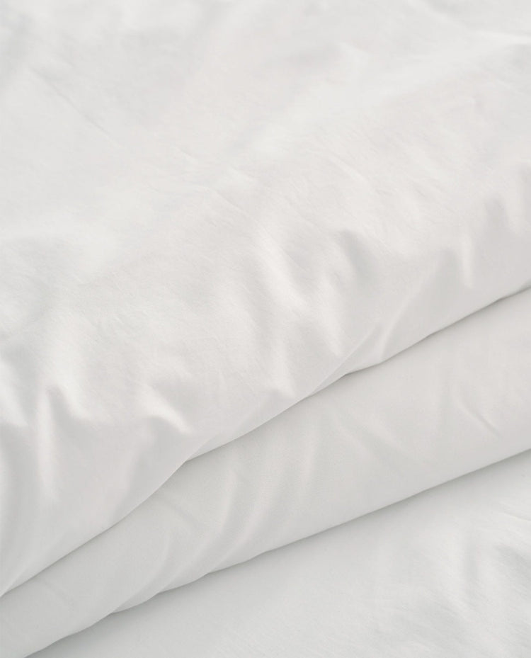 COTTON 200 thread count duvet cover White