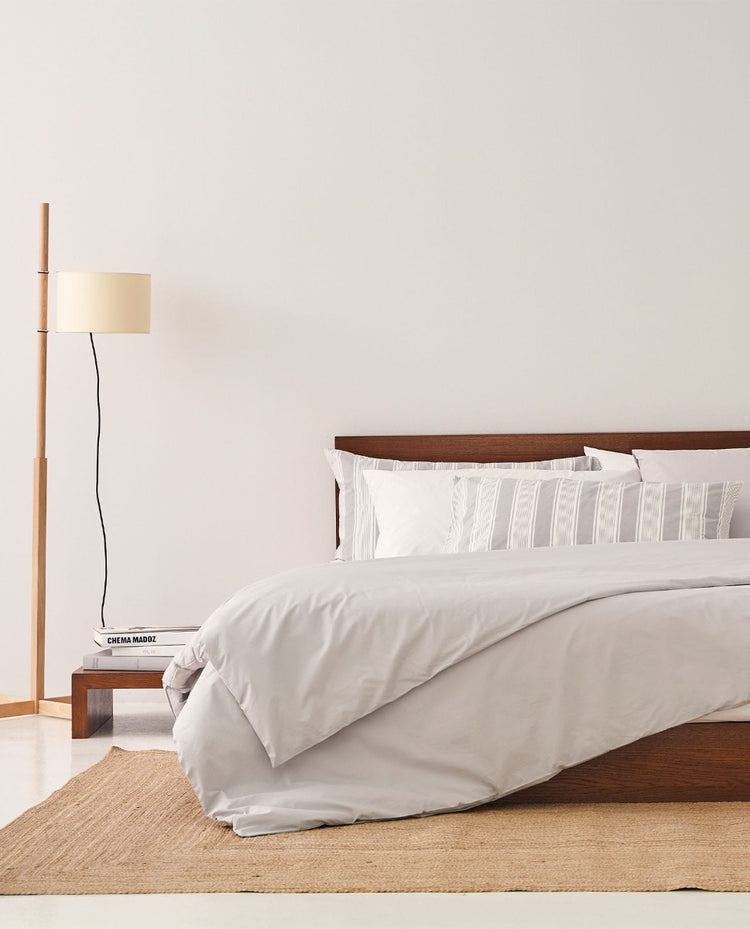 COTTON 200 thread count duvet cover Grey