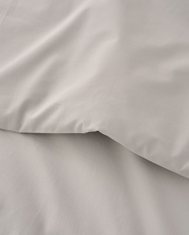 COTTON 200 thread count duvet cover Grey