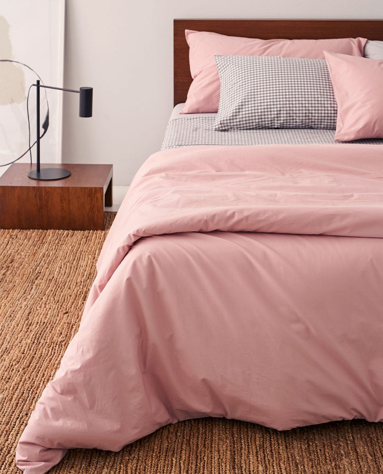 COTTON 200 thread count duvet cover Pink