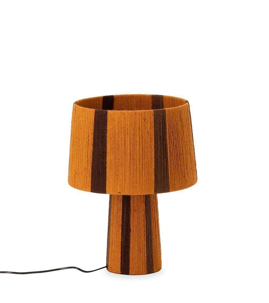 ITO woven lamp Orange/Brown/Black