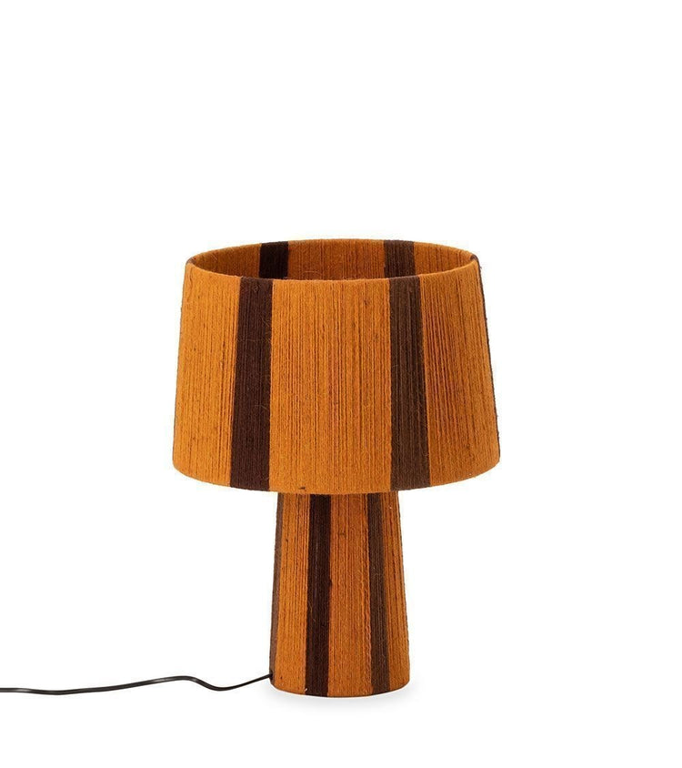 ITO woven lamp Orange/Brown/Black