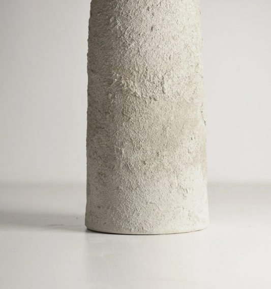 Armona Tambor, lámpara de mesa hecha a mano, hormigón