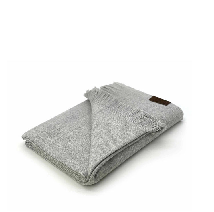 XL Alpaca Blankets - Elegant Grey