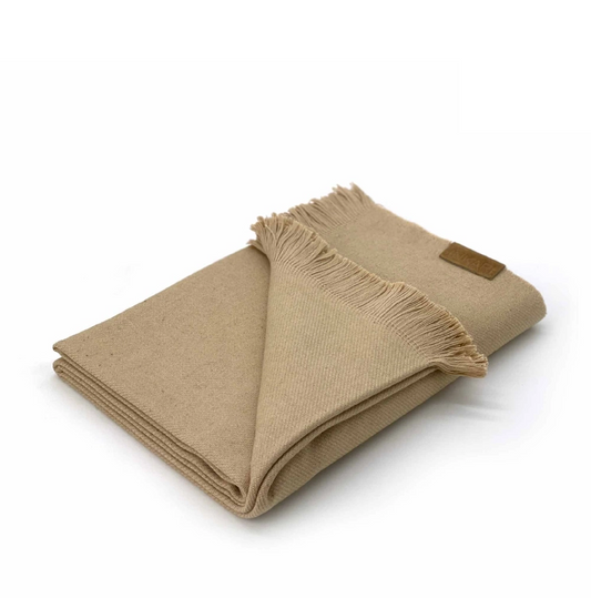 XL Alpaca Blankets - Elegant Honey