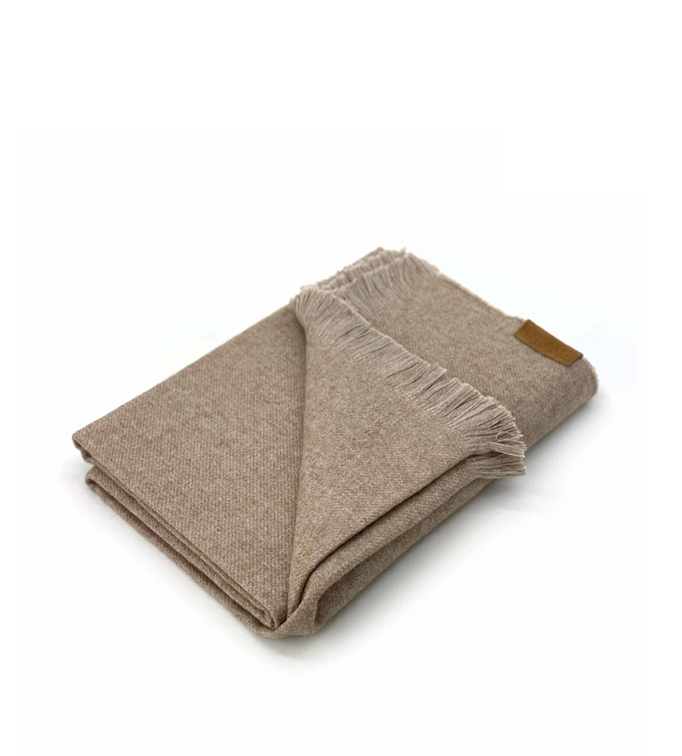 XL Alpaca Blankets - Elegant Brown