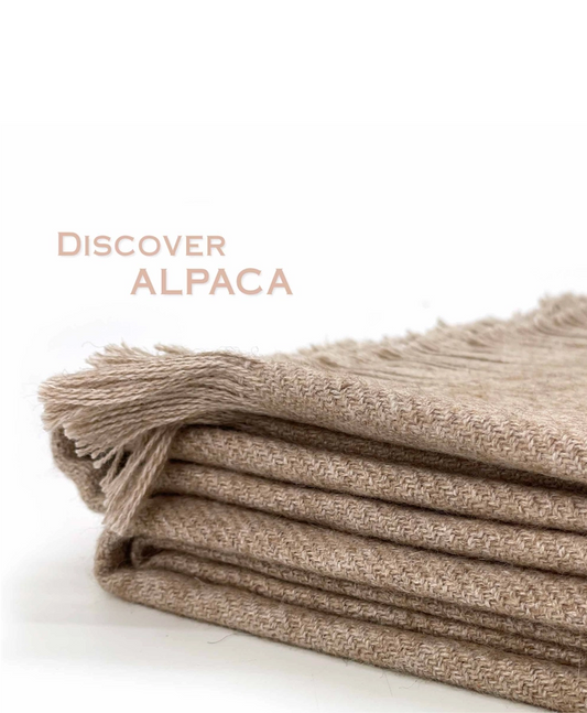XL Alpaca Blankets - Elegant Brown
