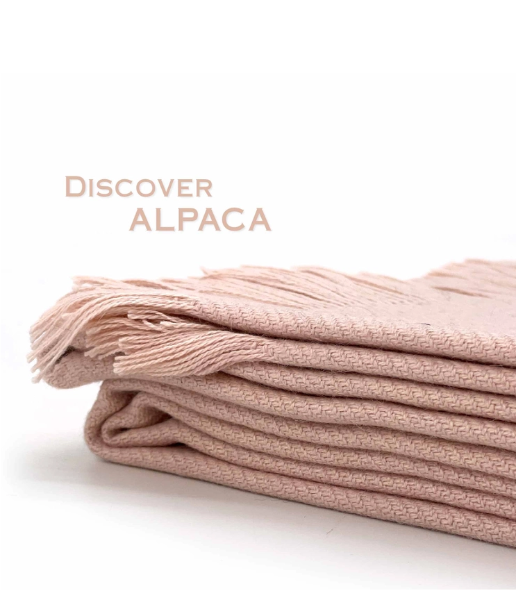 XL Alpaca Blankets - Elegant Pink