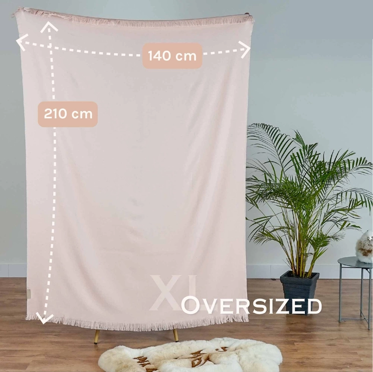 XL Alpaca Blankets - Elegant Pink