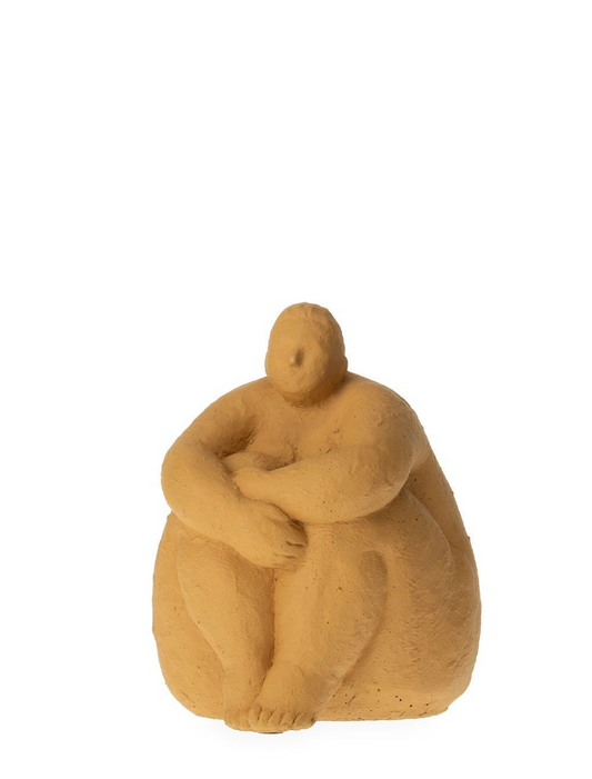 SUMETTE Mustard cement figure