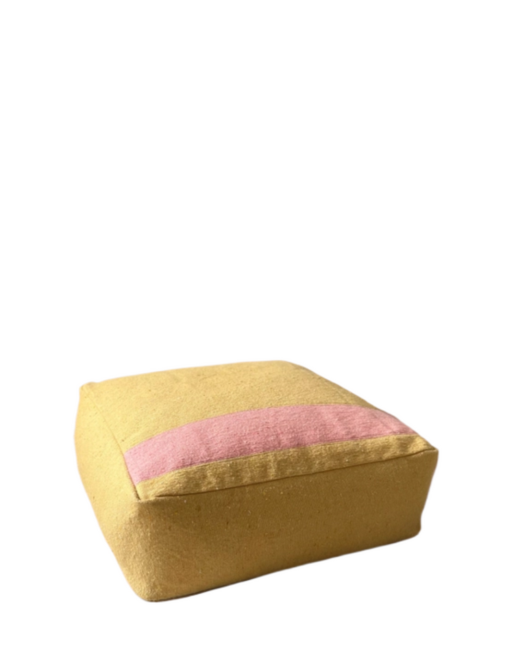 BANU stuffed poufs 60x60x25 100% cotton