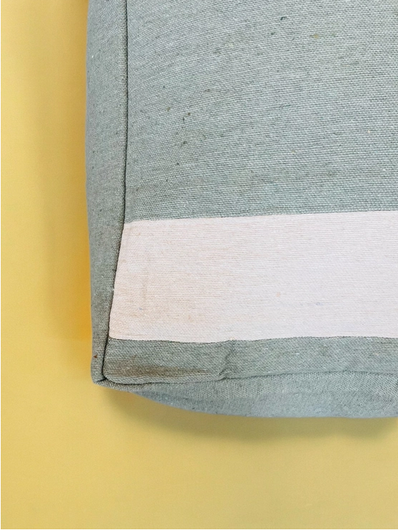 MILENA stuffed poufs 60x60x25 100% cotton