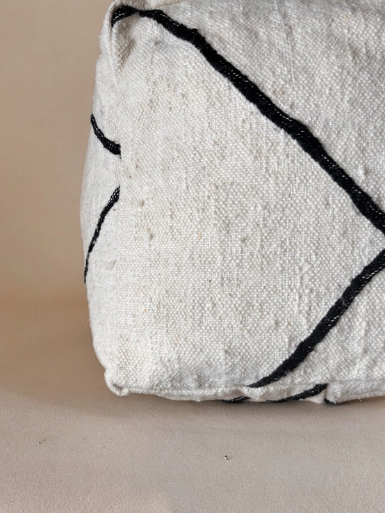 MELI stuffed poufs 45x45x25 100% cotton