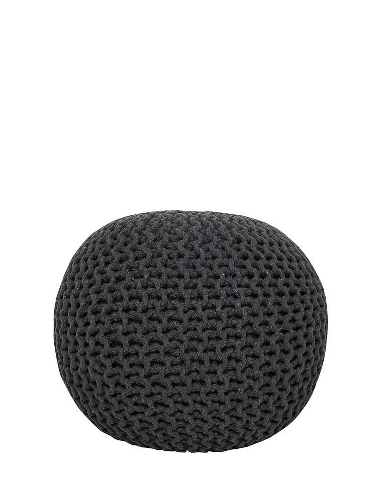 REDEARTH Round Stuffed Bean Bags (19.5 x 19.5 x 14 inches), GRAPHITE