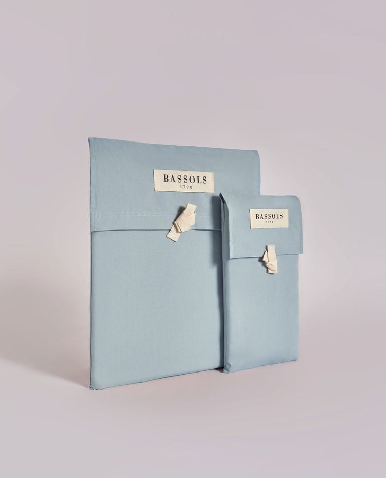 COTTON 200 thread count top sheet Aqua