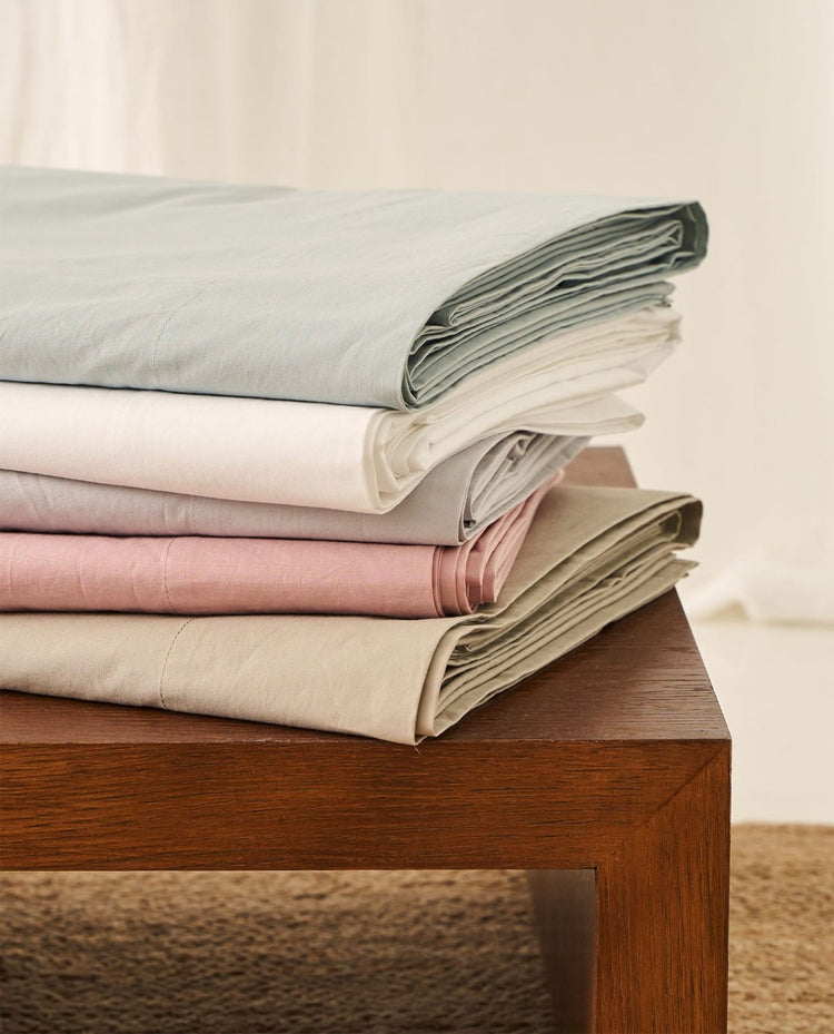 COTTON 200 thread count top sheet Grey