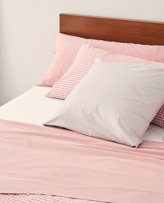 COTTON 200 thread count top sheet Pink